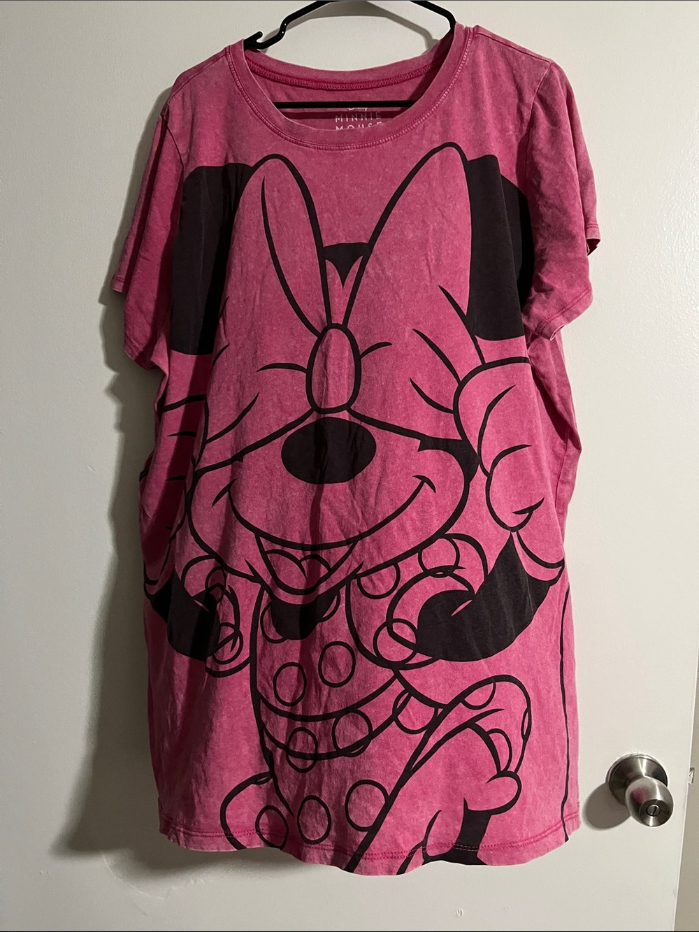 Disney Pink Minnie Mouse Short Sleeve Tee